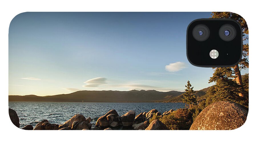 Lakeshore iPhone 12 Case featuring the photograph Sand Harbor State Beach, Lake Tahoe by Halbergman