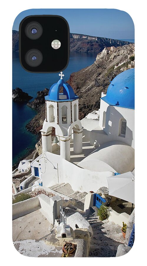 Arch iPhone 12 Case featuring the photograph Santorini by Image By Jay Schipper