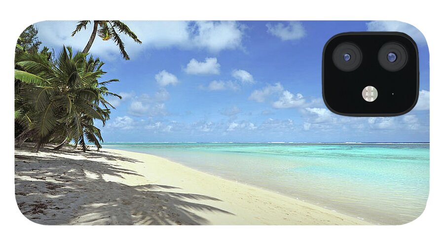 Lagoon iPhone 12 Case featuring the photograph Shady Beach by Oversnap
