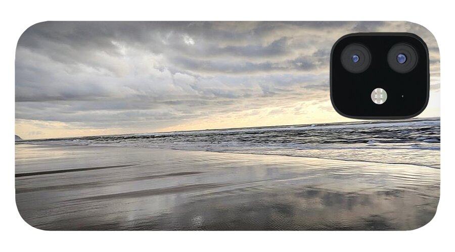 Ocean iPhone 12 Case featuring the photograph Skyline by Misty Morehead
