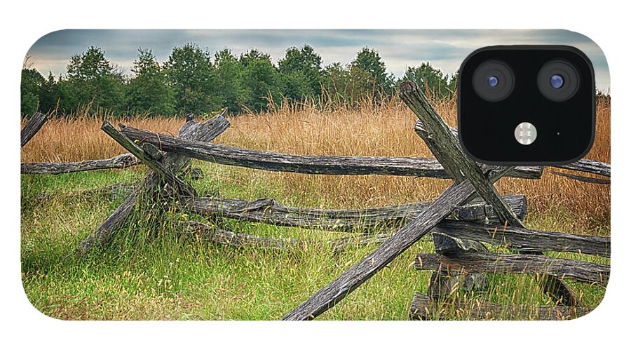 Split iPhone 12 Case featuring the photograph Split-Rail Fence by Travis Rogers