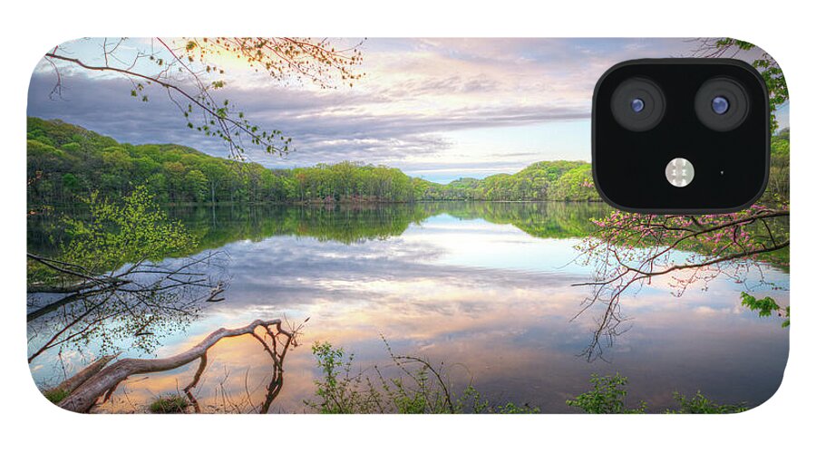 Tranquility iPhone 12 Case featuring the photograph Spring At Radnor Lake by Malcolm Macgregor