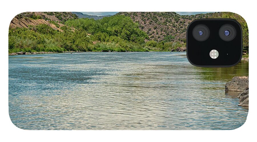 Summer iPhone 12 Case featuring the photograph Summer on the Rio Grande by Britt Runyon