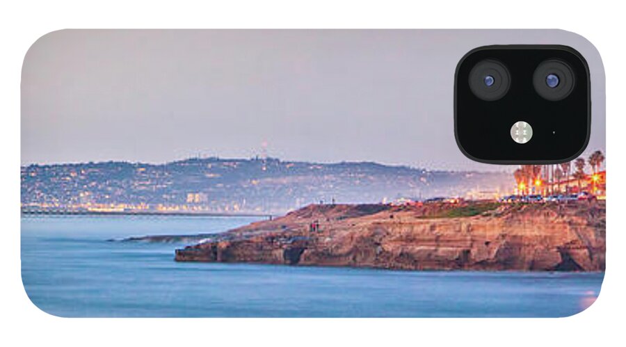 Tranquility iPhone 12 Case featuring the photograph Sunset Cliffs by Eddie Lluisma