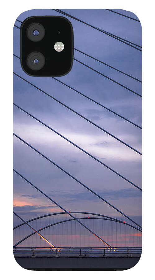 Cables iPhone 12 Case featuring the photograph Suspense by Peter Hull