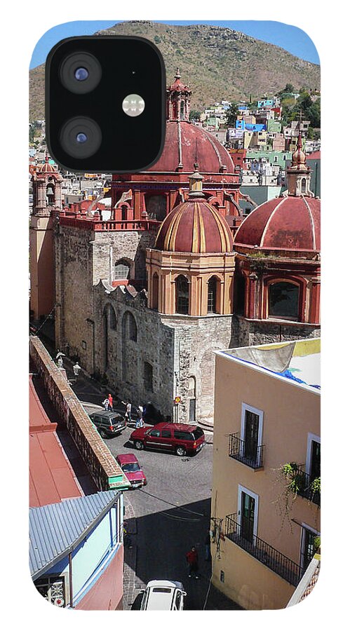 Tranquility iPhone 12 Case featuring the photograph Templo De San Diego, Guanajuato, Mexico by Photograph By Andrew Griffiths
