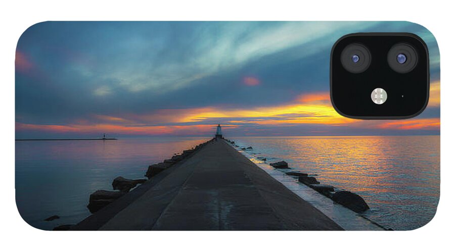 Lighthouse iPhone 12 Case featuring the photograph The Lighthouse Walk by Owen Weber