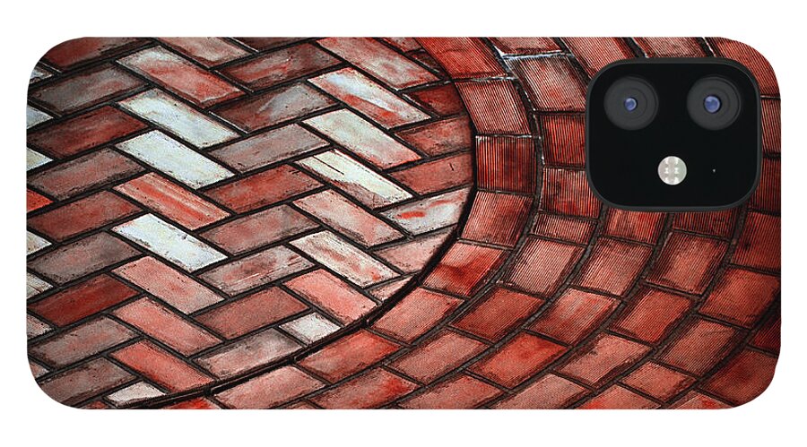 Bricks iPhone 12 Case featuring the photograph Thick as a Brick by Michael Frank