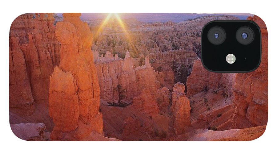 Scenics iPhone 12 Case featuring the photograph Thors Hammer, Bryce Canyon National Park by Design Pics