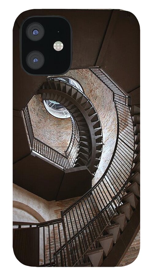 Stairway To Heaven iPhone 12 Case featuring the photograph Torre Dei Lamberti by J.castro