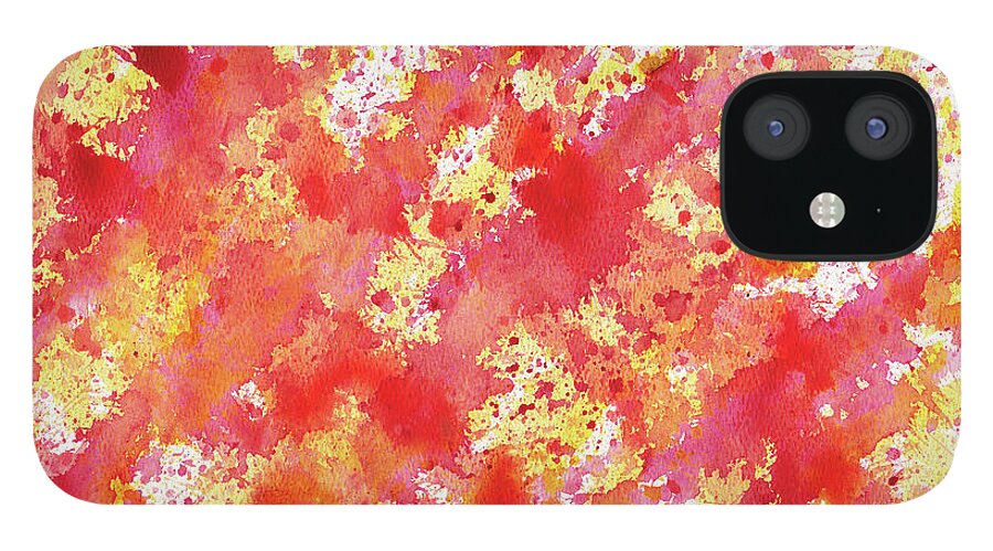 Autumn iPhone 12 Case featuring the painting United Colors Of Autumn by Eric Forster