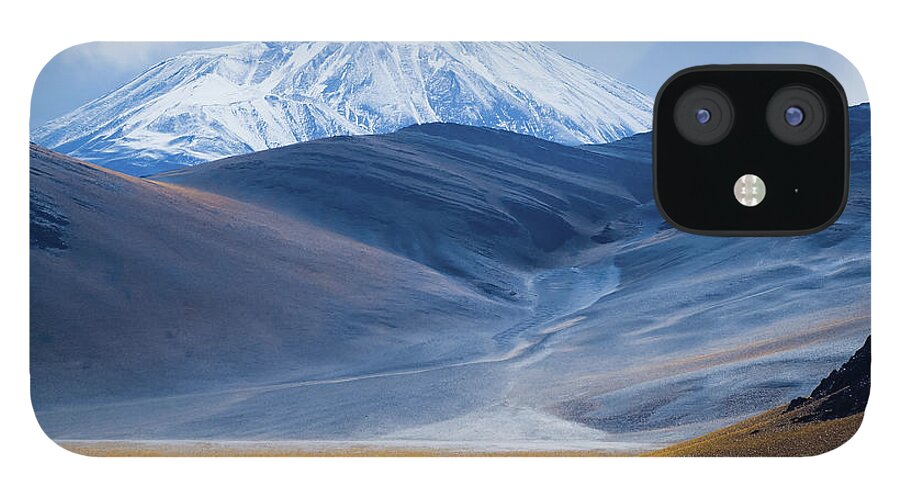 Tranquility iPhone 12 Case featuring the photograph Volcano Incahuasi, Argentina by Igor Alecsander
