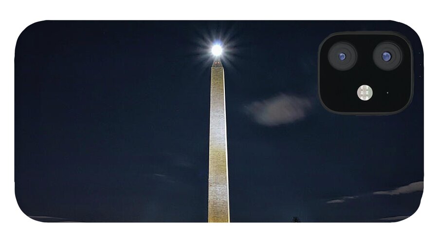 Washington iPhone 12 Case featuring the photograph Washington Monument by Travis Rogers