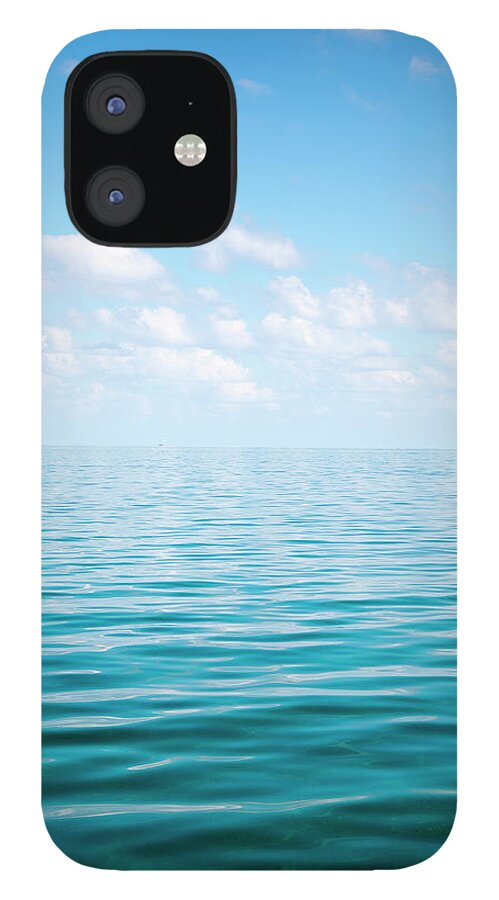 Tranquility iPhone 12 Case featuring the photograph Wave Pattern In Shallow Water by Holger Leue