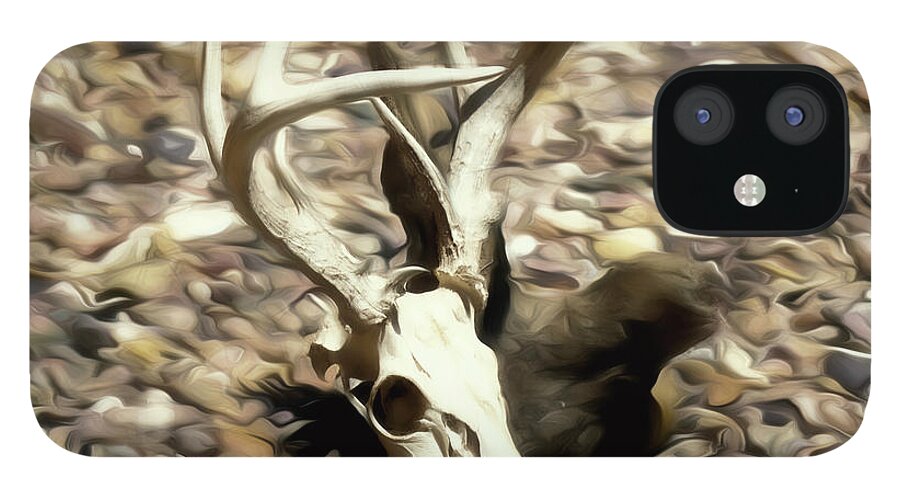 Kansas iPhone 12 Case featuring the photograph White-tail Deer 002 by Rob Graham