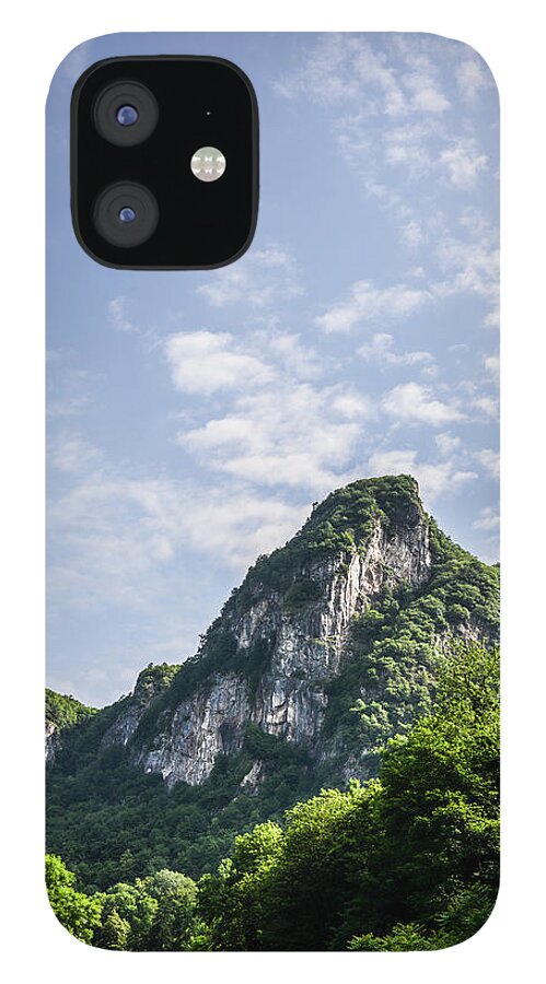 European Alps iPhone 12 Case featuring the photograph Wild Mountain In The Italian Alps by Ilbusca