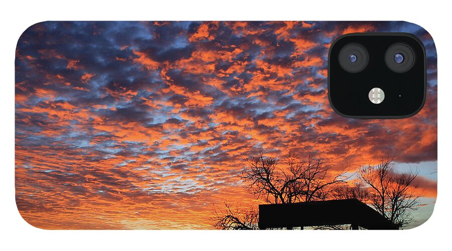 New Mexico iPhone 12 Case featuring the photograph Yeso Sunset by Jonathan Thompson