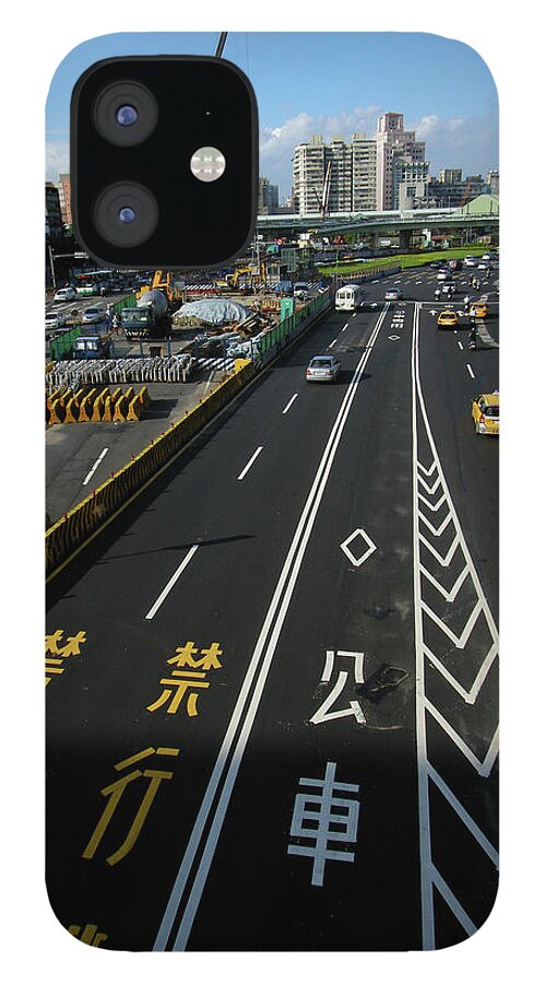 Shadow iPhone 12 Case featuring the photograph Zhonghua Rd by Copyright Of Eason Lin Ladaga
