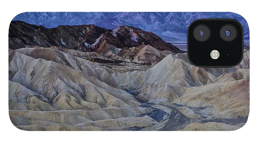 Death Valley iPhone 12 Case featuring the photograph Death Valley Sunrise #1 by Jaki Miller