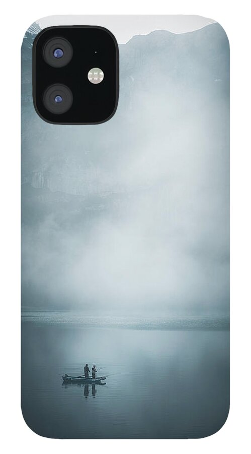Landscape iPhone 12 Case featuring the photograph Old Friends #1 by Philippe Sainte-Laudy