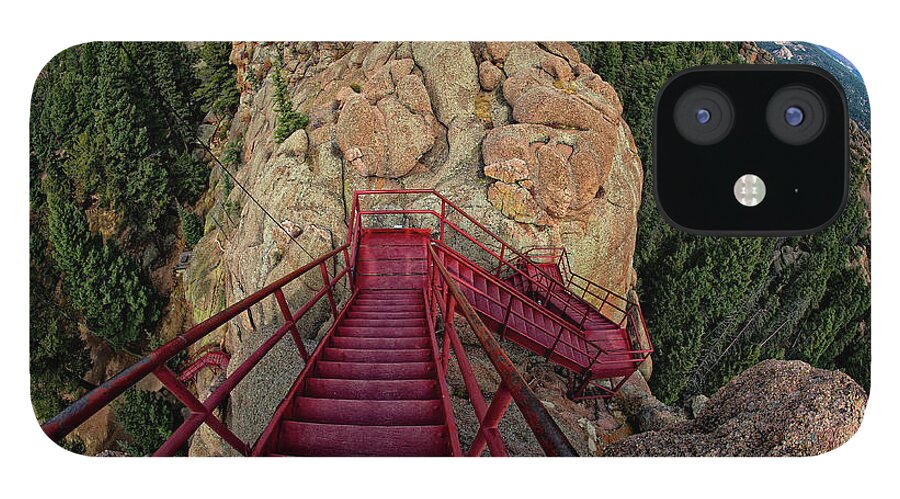 Co iPhone 12 Case featuring the photograph Fisheye Leap by Doug Wittrock