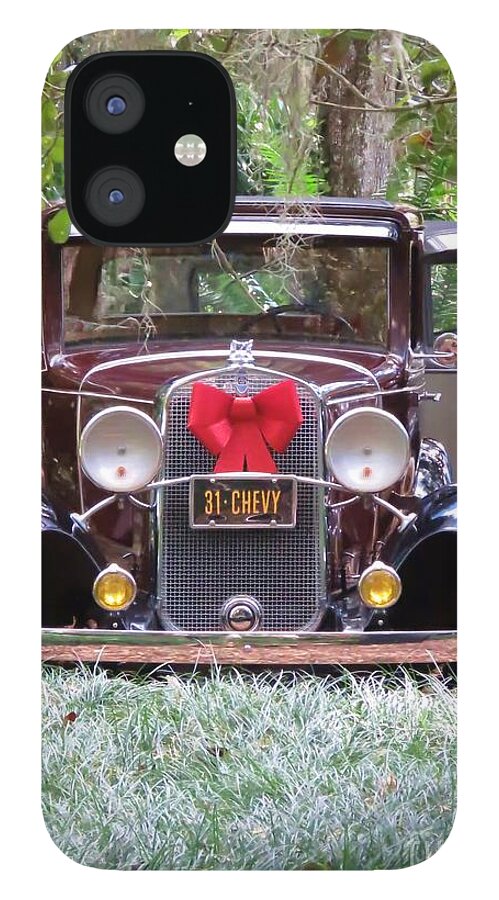 Chevy iPhone 12 Case featuring the photograph 1931 Classic Chevy by World Reflections By Sharon