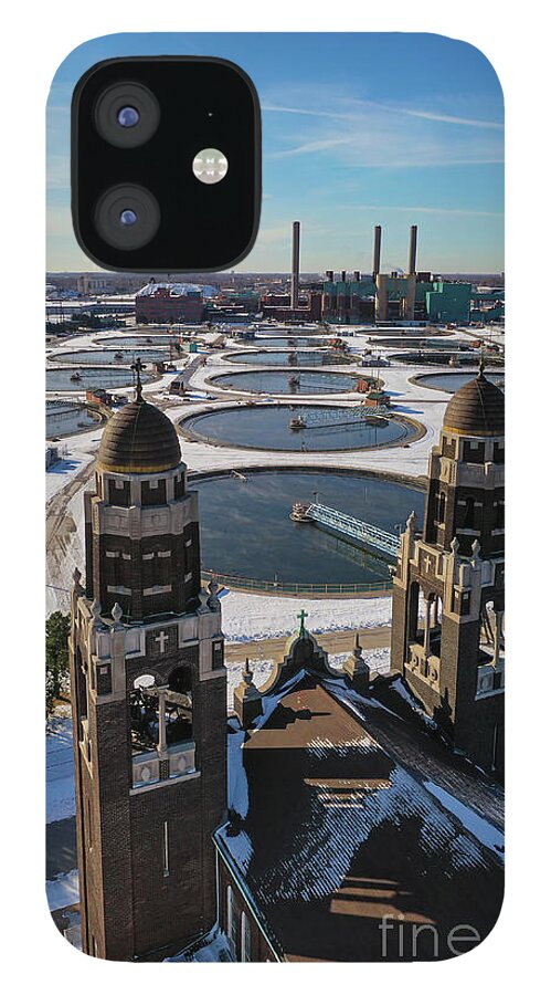 Sewage iPhone 12 Case featuring the photograph Water Recycling #2 by Jim West