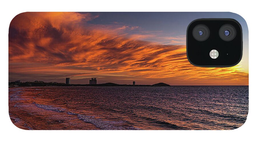 Mazatlan iPhone 12 Case featuring the photograph Mazatlan Sunsets #9 by Tommy Farnsworth