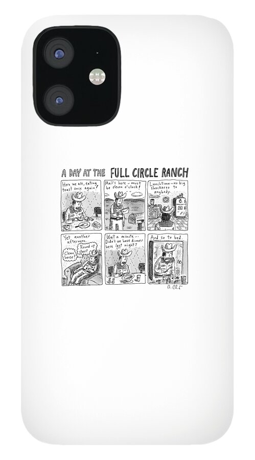 A Day At The Full Circle Ranch iPhone 12 Case