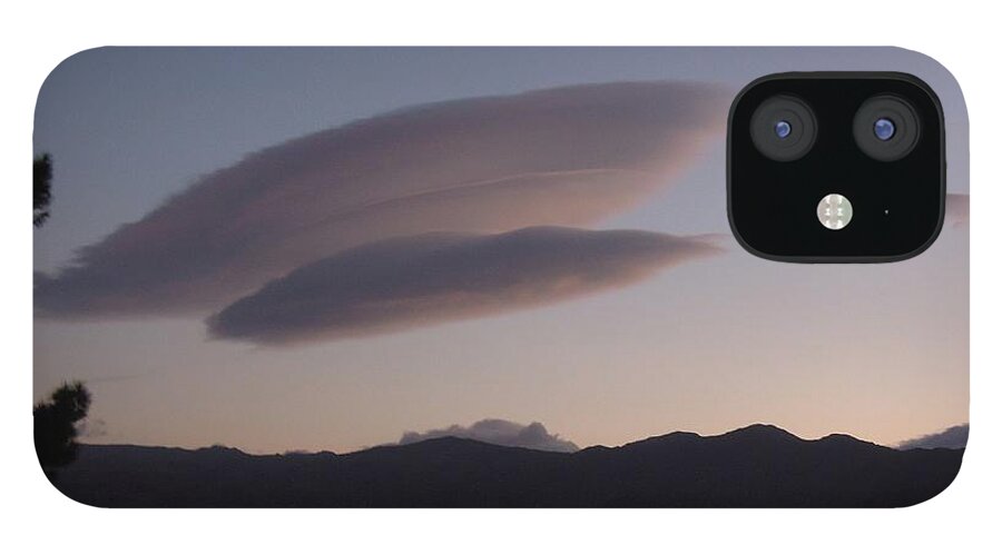 Clouds iPhone 12 Case featuring the photograph Above the Clouds by Leslie Porter