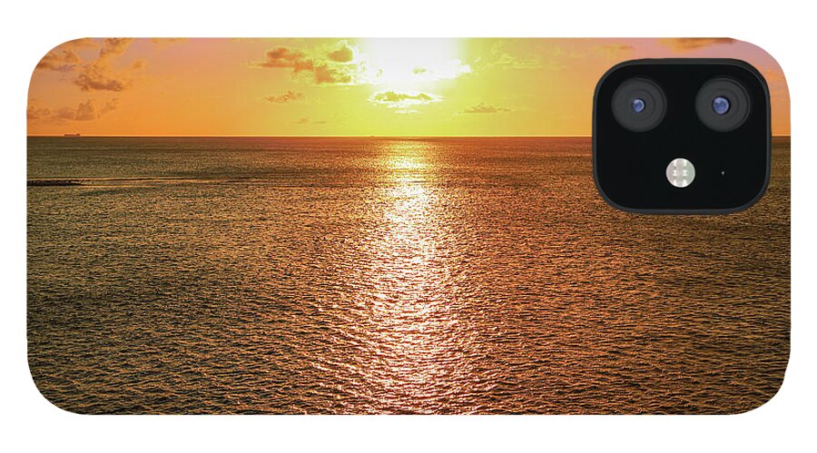 Aruba iPhone 12 Case featuring the photograph Aruba Sunset by Randy Bradley