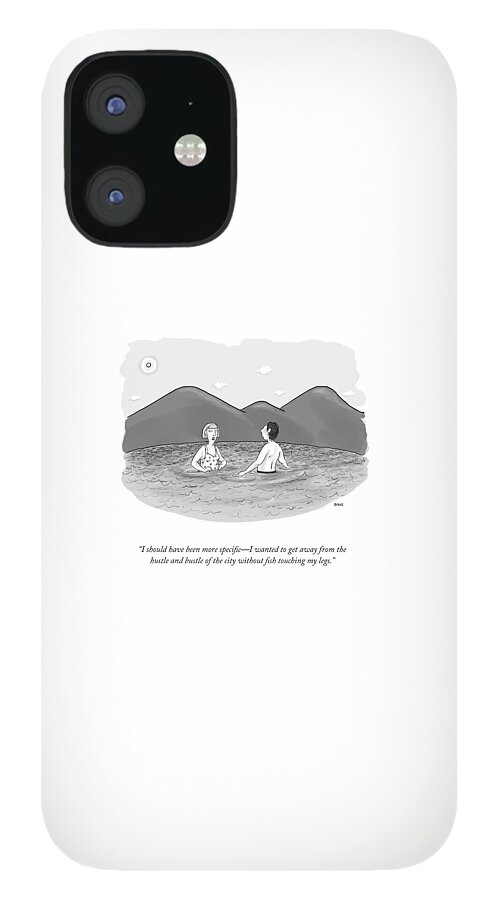 Away From The Hustle And Bustle iPhone 12 Case
