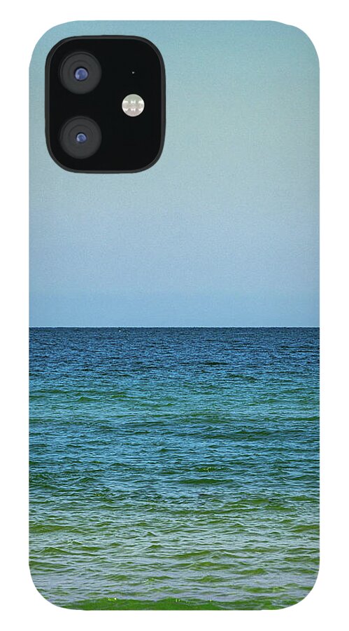 Florida iPhone 12 Case featuring the photograph Blue Sea by Marian Tagliarino