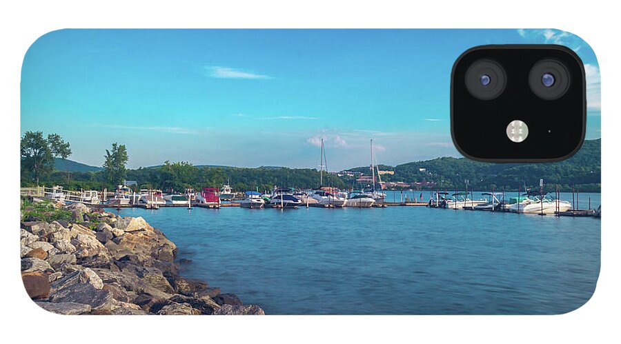 Water iPhone 12 Case featuring the photograph Cold Spring Harbor by Auden Johnson