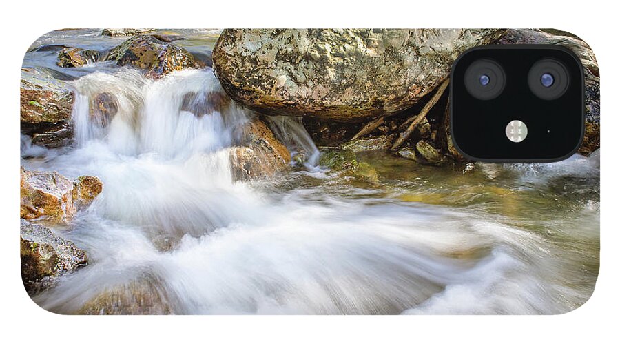 Sierra City iPhone 12 Case featuring the photograph Cool Stream by Gary Geddes