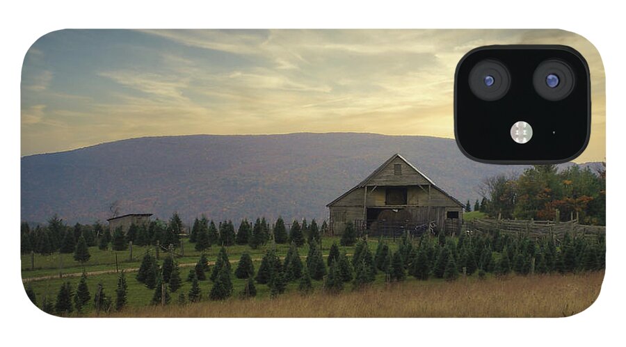 Landscape iPhone 12 Case featuring the photograph Echoes in the Mountains by Stacy Abbott