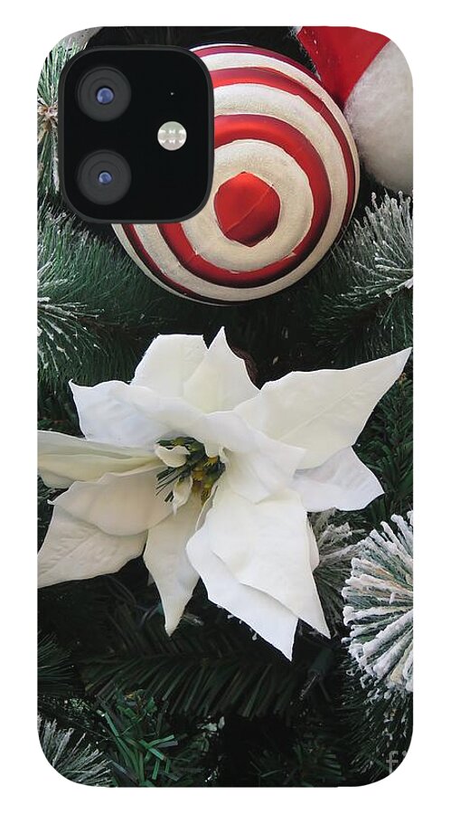 Accessories iPhone 12 Case featuring the photograph Festive Ornaments by World Reflections By Sharon