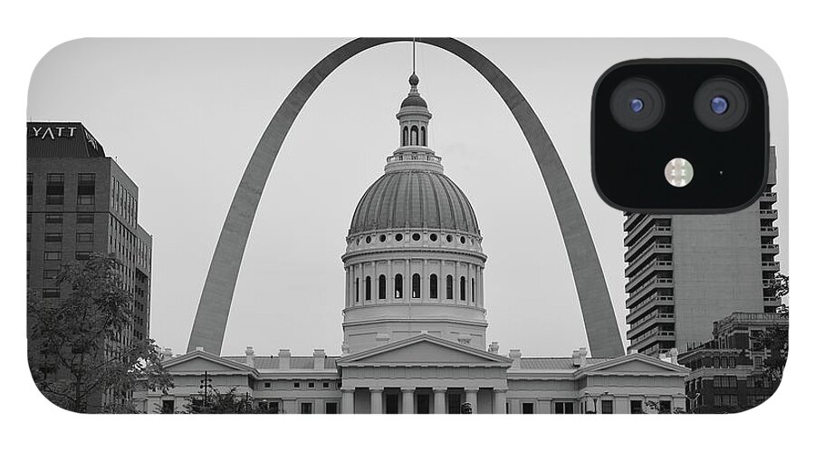 Gate Way Arch iPhone 12 Case featuring the photograph Gate Way Arch by Stuart Manning