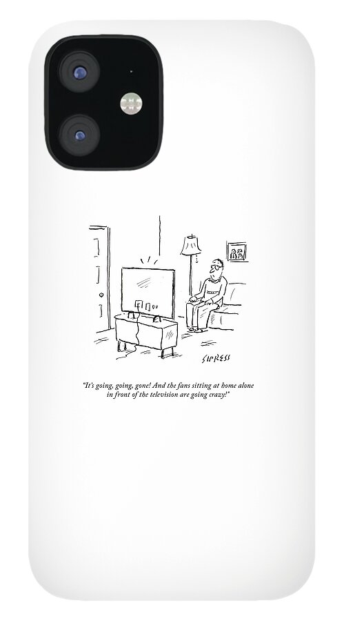 Going, Going, Gone iPhone 12 Case