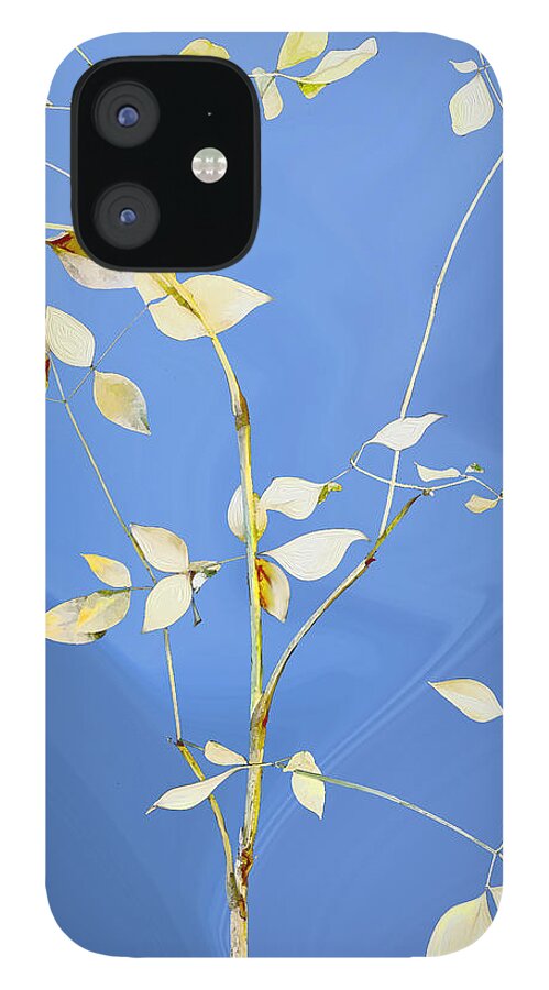 Foliage iPhone 12 Case featuring the digital art Gratia by Gina Harrison