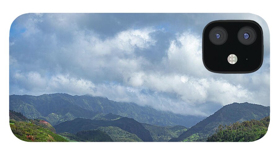 Hanapepe Valley iPhone 12 Case featuring the photograph Hanapepe Valley Lookout by Auden Johnson