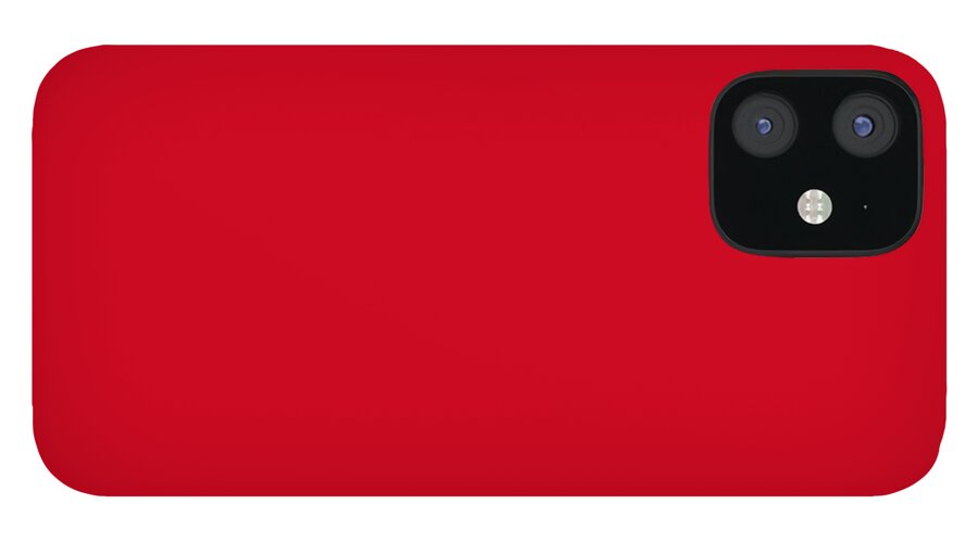 Harvard Crimson iPhone 12 Case featuring the digital art Harvard Crimson by TintoDesigns