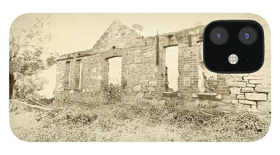 Hester Ruins iPhone 12 Case featuring the photograph Hester Ruins, Bridgetown by Elaine Teague