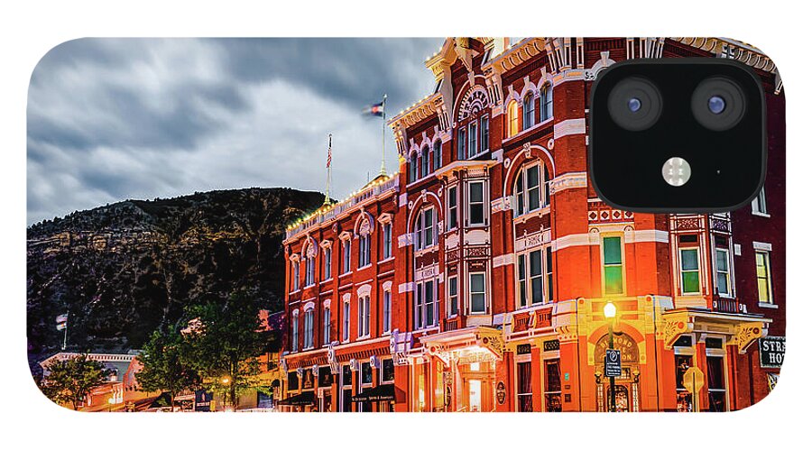 America iPhone 12 Case featuring the photograph Historic Downtown Durango Colorado Along Main Avenue by Gregory Ballos