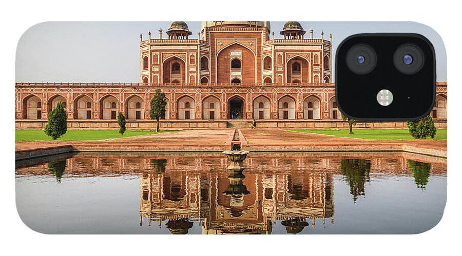 Tomb iPhone 12 Case featuring the photograph Humayun's Tomb 04 by Werner Padarin