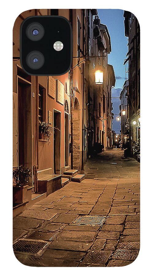 Italy iPhone 12 Case featuring the photograph Italy street scene by Robert Miller