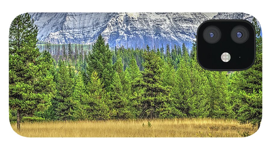 Mountains The Tower Over Glacier National Park iPhone 12 Case featuring the photograph Its so beautiful by Carolyn Hall