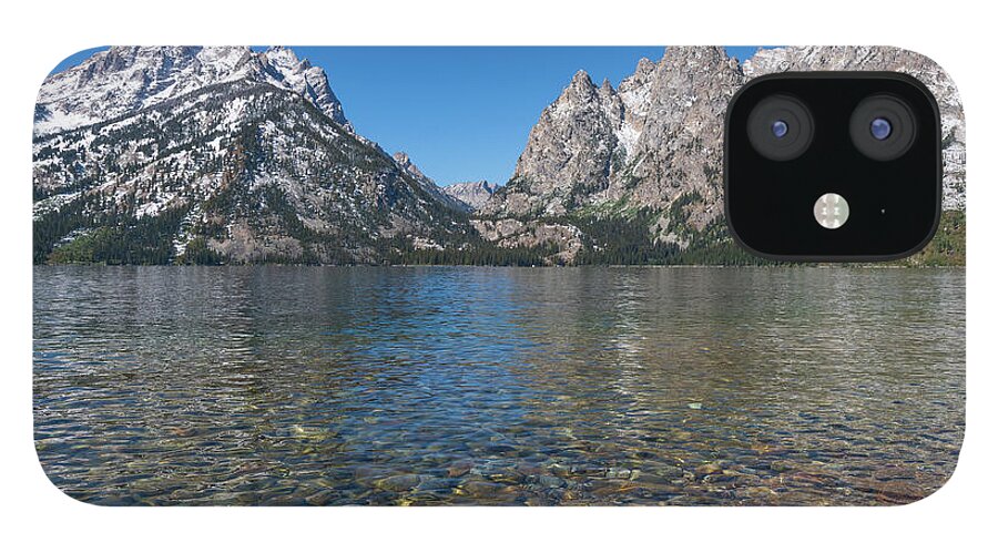 Wyoming iPhone 12 Case featuring the photograph Jenny Lake by Mary Hone
