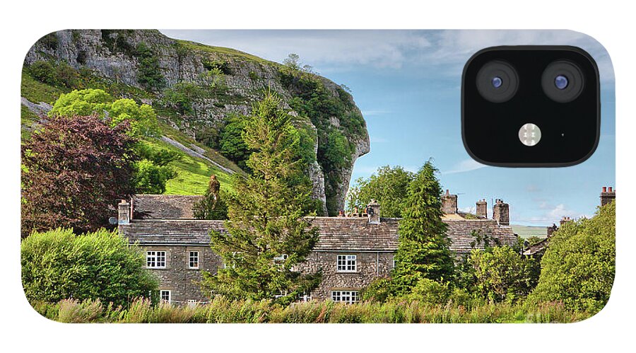 Uk iPhone 12 Case featuring the photograph Kilnsey Crag, Yorkshire Dales by Tom Holmes Photography