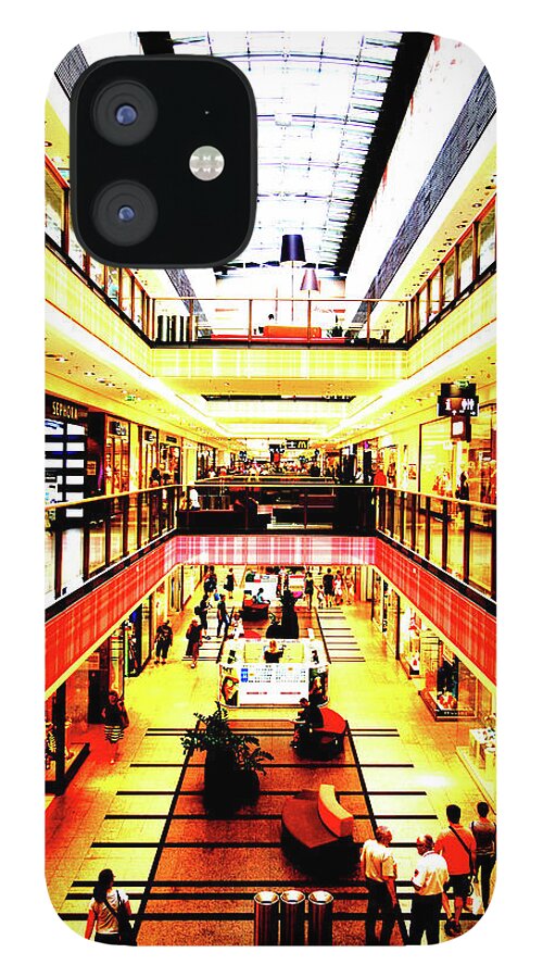 Mall iPhone 12 Case featuring the photograph Mall In Krakow, Poland 3 by John Siest